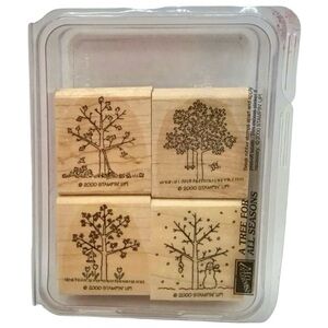Stampin’ Up! 2000 “A Tree for All Seasons” Rubber Stamp Set